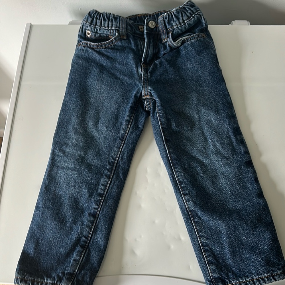 Gap Denim fleece lined jeans. Toddler size 3T